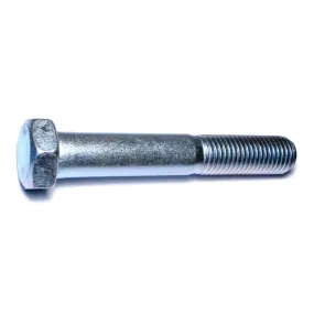 1-1/8" x 7" Zinc Grade 5 Hex Cap Screws (2 pcs.)