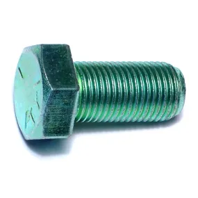 1/2"-20 x 1" Green Rinsed Zinc Grade 5 Hex Cap Screws (58 pcs.)