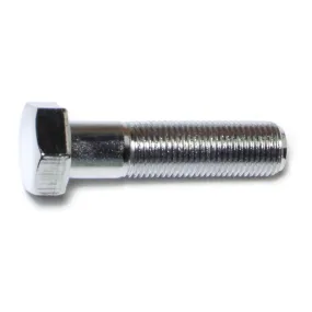 1/2"-20 x 2" Chrome Grade 5 Hex Cap Screws (5 pcs.)