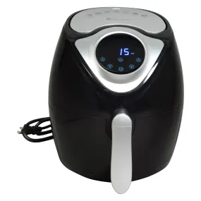 1300 Watt Uber Appliance 3.7 QT Air Fryer With Digital Programmable Touch Screen