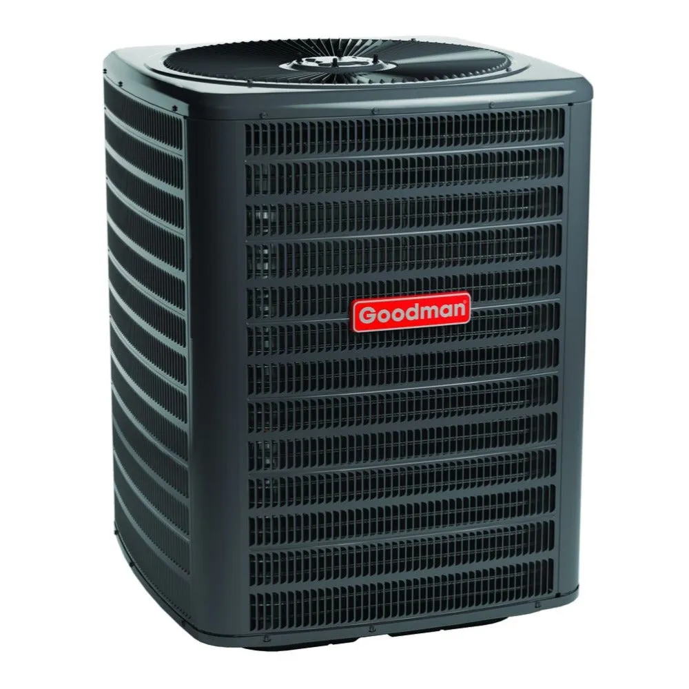 1.5 Ton 14.7 SEER2 Goodman Horizontal Air Conditioner System with Models GLXS4BA1810, CHPTA1822B3, MBVB12BP1X00