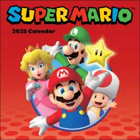 2025 Super Mario Wall Calendar