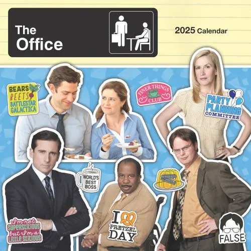 2025 The Office Mini Wall Calendar