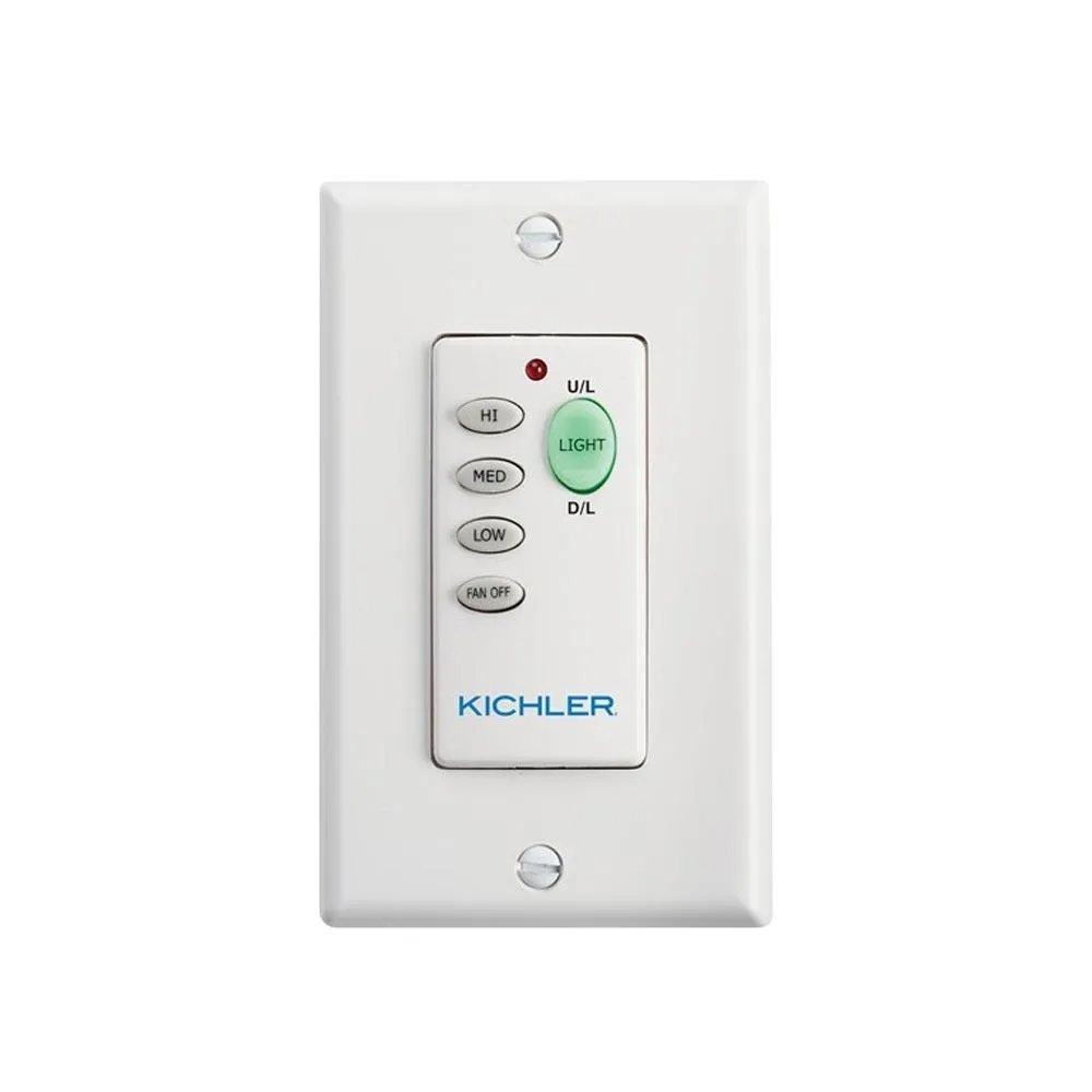 3-Speed AC Ceiling Fan Wall Control Transmitter, Limited Function