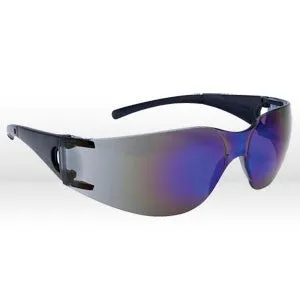 3011380 Jackson Safety ELEMENT Eyewear,Black,Blue Mirror Lens