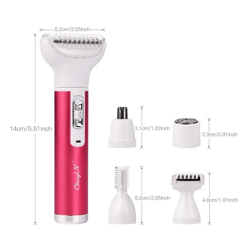 5 in 1 Rechargeable Electric Hair Remover