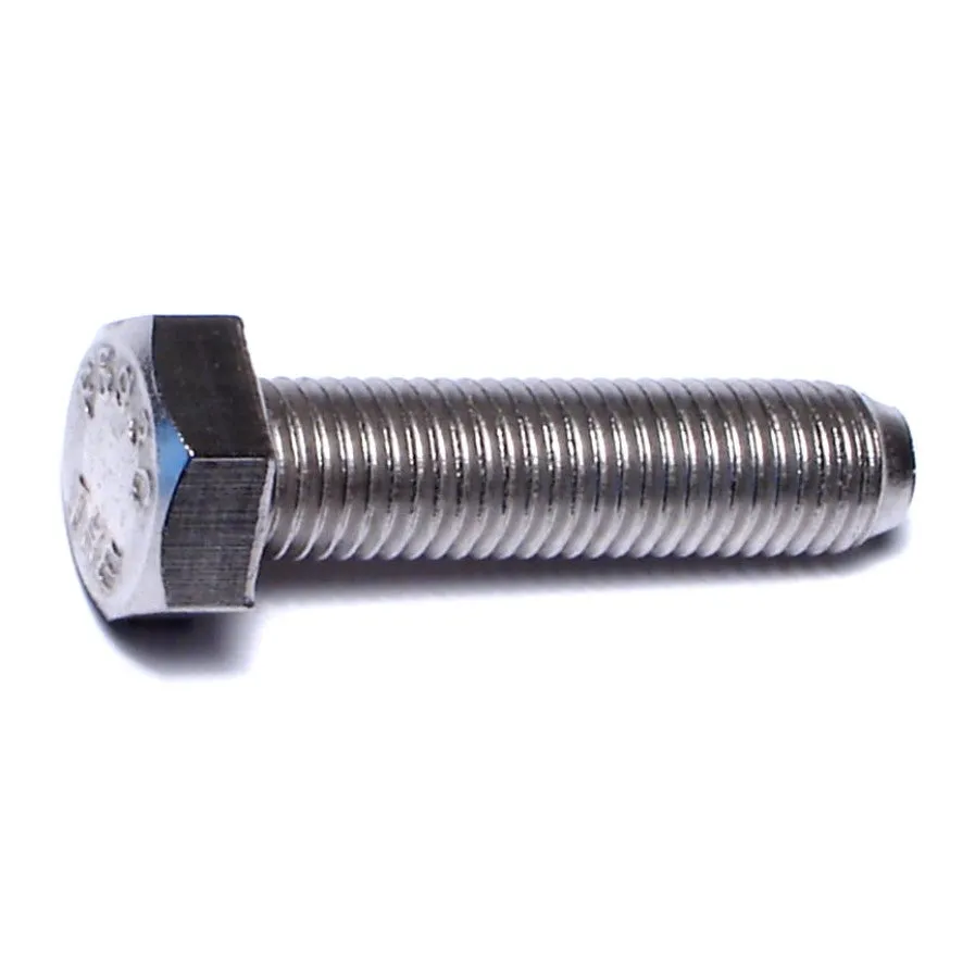 5/16"-24 x 1-1/4" 18-8 Stainless Hex Cap Screws (10 pcs.)