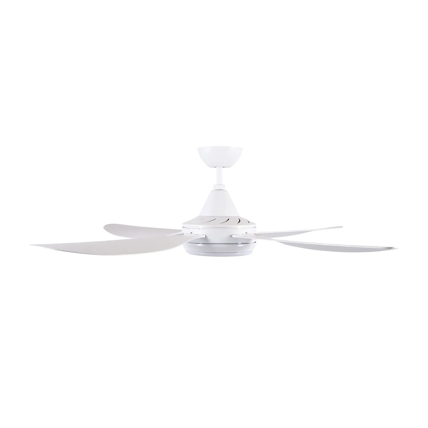 52" Vector DC Ceiling Fan White, Black with Light 22695/XX Brilliant Lighting