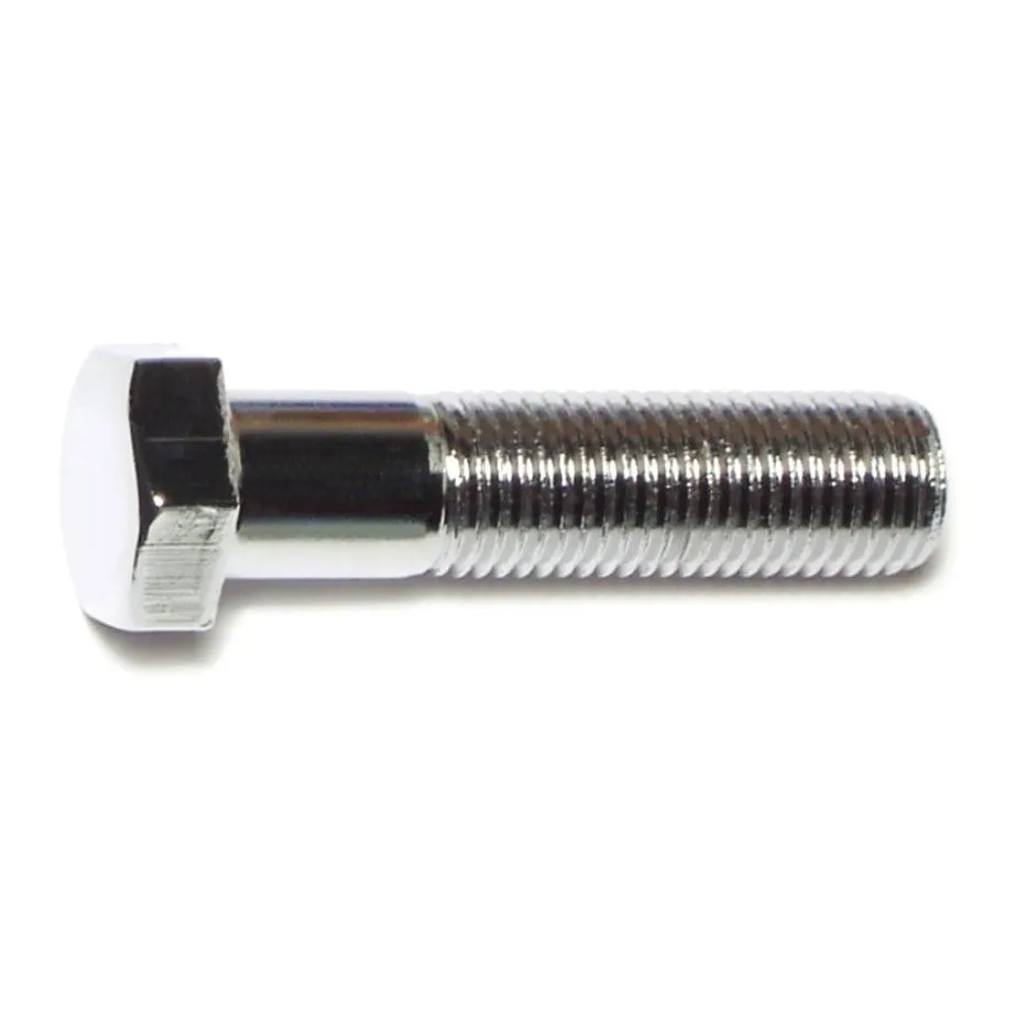 7/16"-20 x 1-3/4" Chrome Grade 5 Hex Cap Screws (5 pcs.)