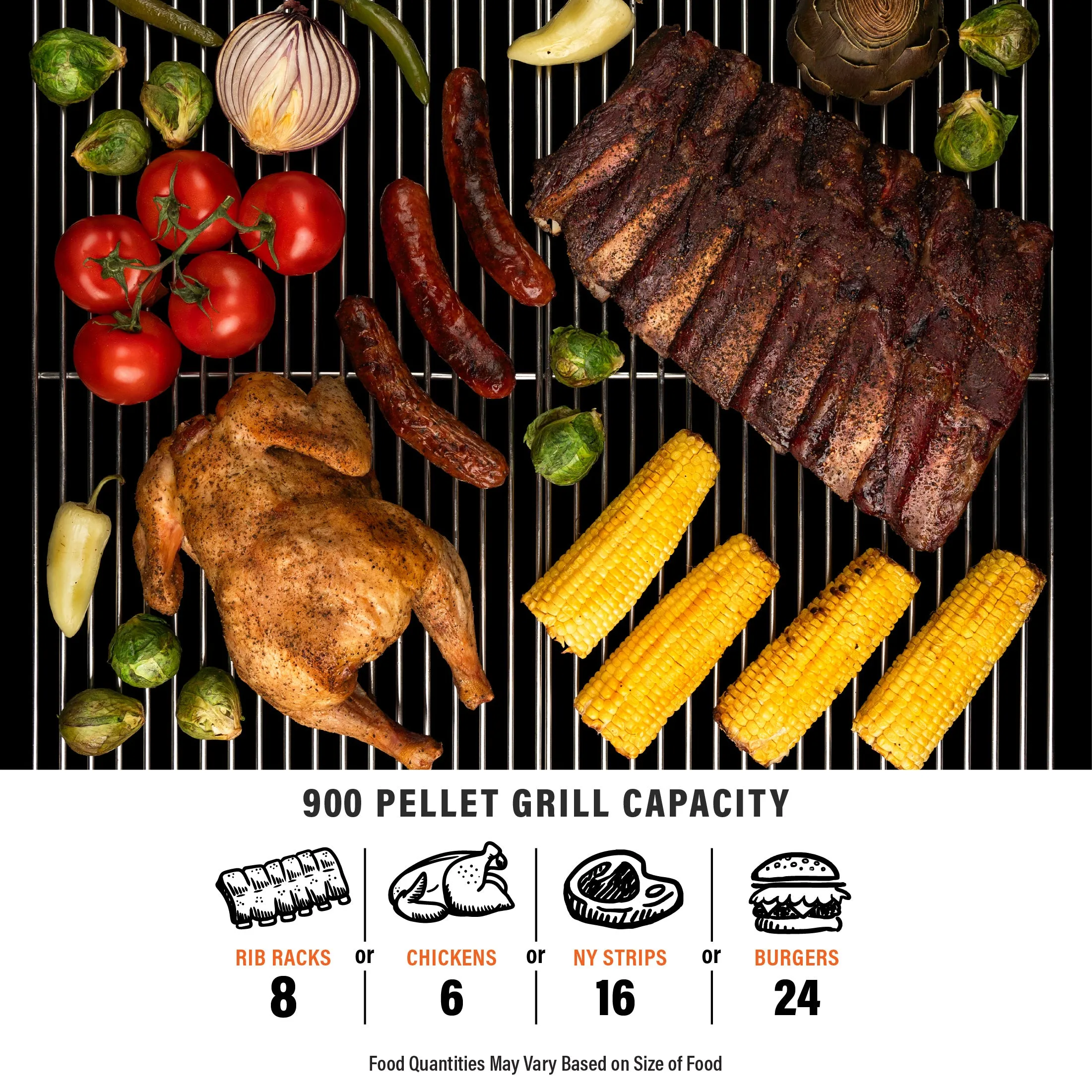 900 Pellet Grill Airfryer Combo