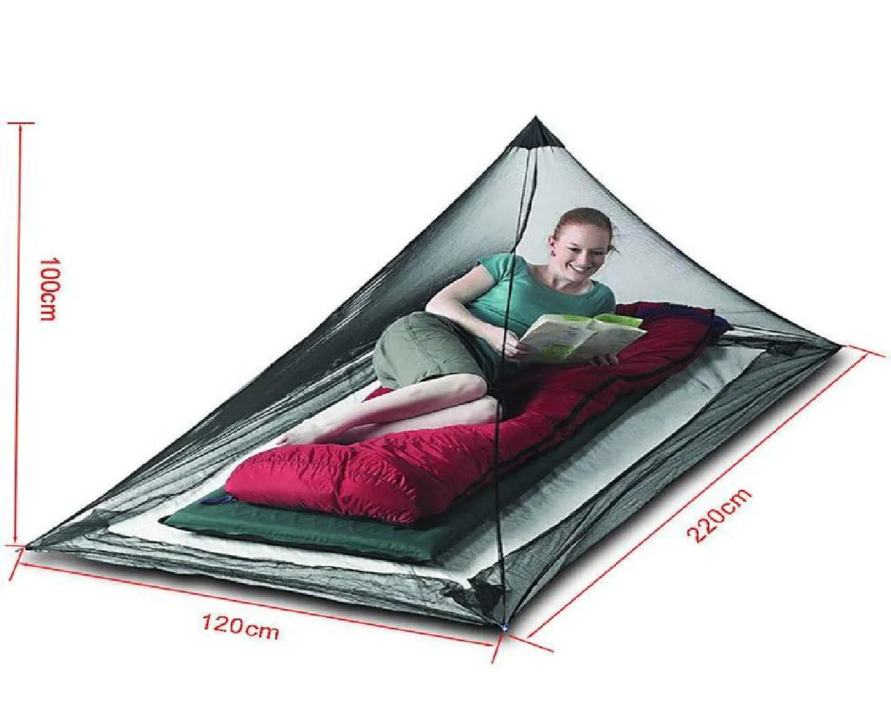 ACECAMP MOSQUITO PYRAMID NET OUTDOOR SKU:3732 (1 person)