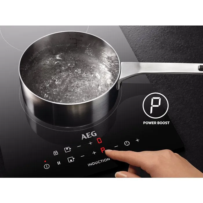 AEG IKK86681FB 80 cm Induction Hob - Black