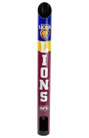 AFL Stubby Cooler Dispenser - Brisbane Lions - Fits 8 Cooler Wall Mount