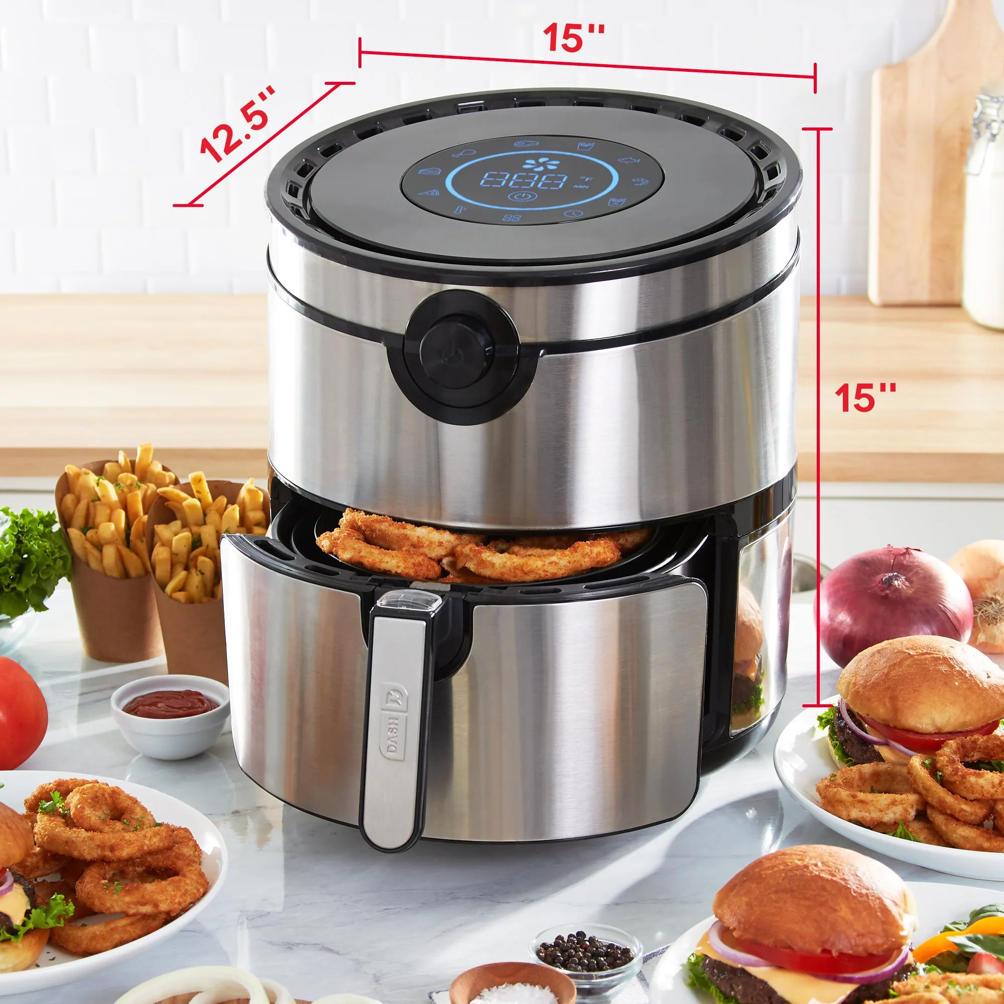 Aircrisp® Pro Digital Air Fryer 6Qt.