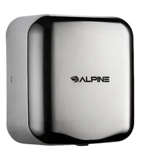 Alpine ALP400-10-CHR Hemlock High Speed, Commercial Hand Dryer, Chrome, 120V