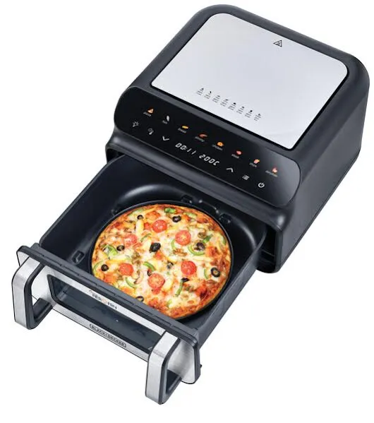 Black Decker, 10.5 L Digital Pizza Oven AirOfry, PGAF105