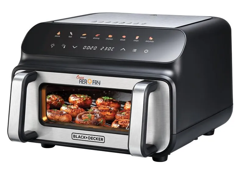 Black Decker, 10.5 L Digital Pizza Oven AirOfry, PGAF105