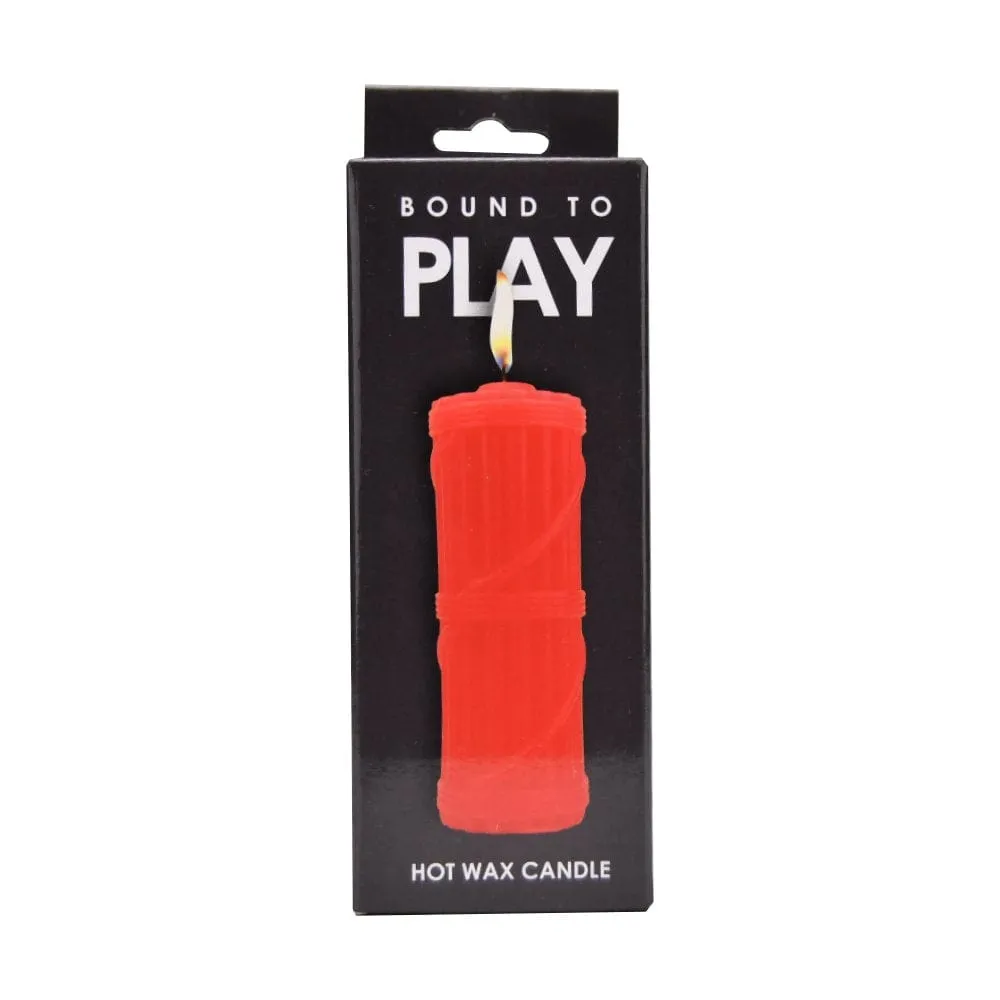 Bound to Please Wax Play Red Candle