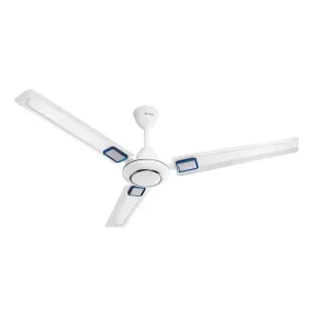 Candes Seltos Ceiling Fans for Home 1200mm / 48 inch | BEE 3 Star Rated, High Air Delivery, Noiseless & Energy Efficient | 1 1 Years Warranty | White Blue