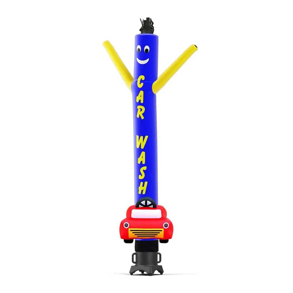 CAR WASH AIR DANCERS® INFLATABLE TUBE MAN WITH CAR SHAPE