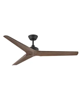 Chisel 60" Ceiling Fan in Matte Black