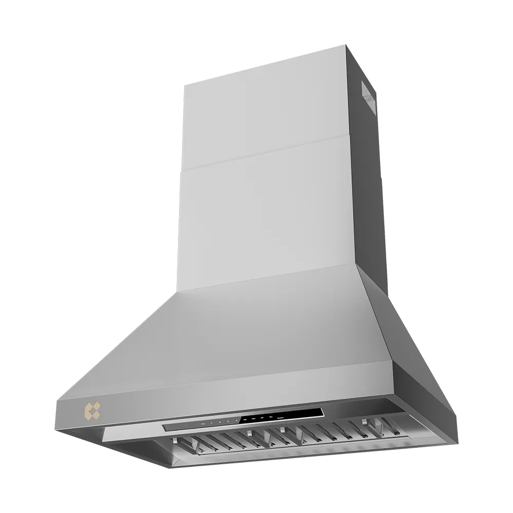 CIARRA Professional Series 36 inch Wall Mount Range Hood with 4-Speed Levels and Smart Control | CAS36313A-OW