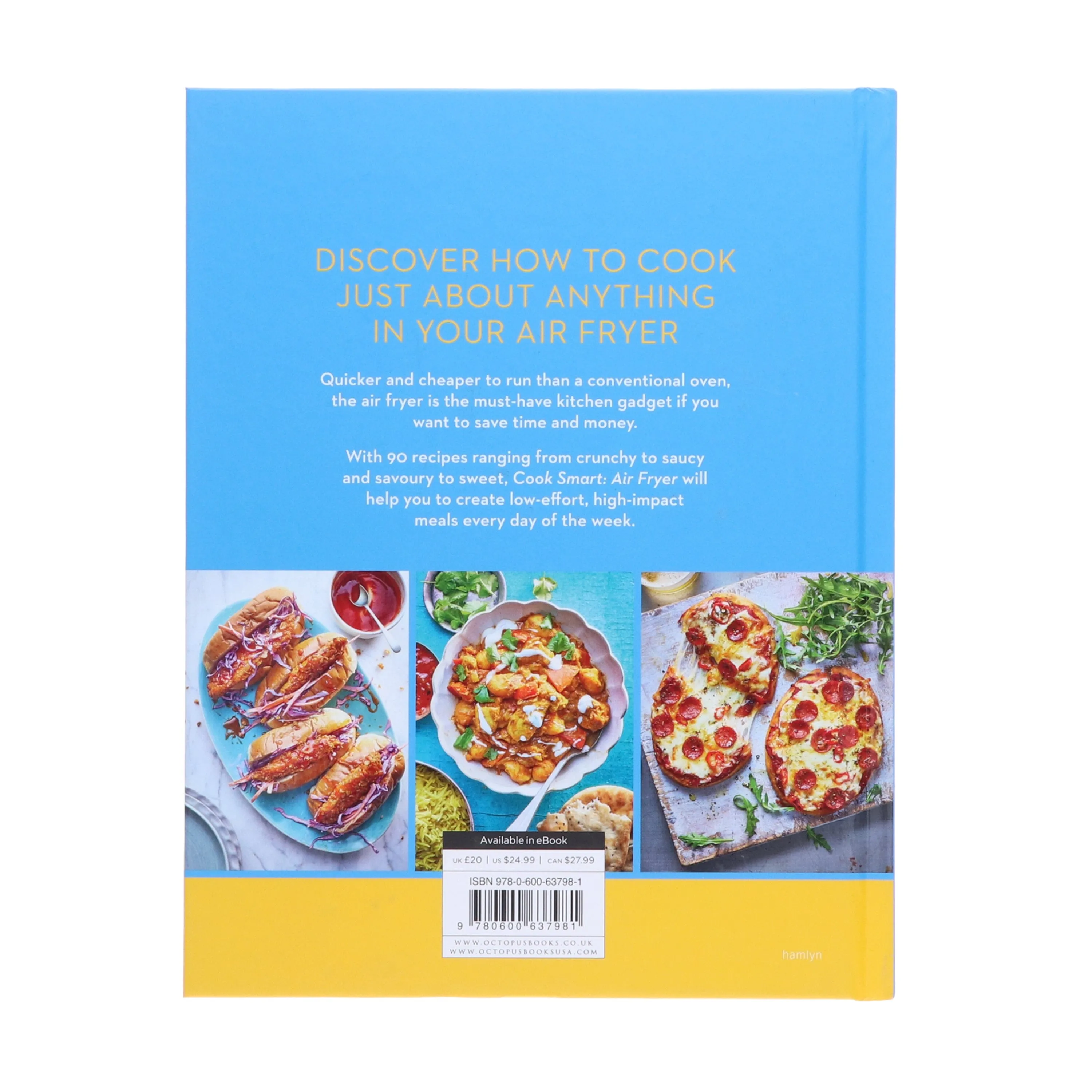 Cook Smart: Air Fryer: 90 quick and easy energy-saving recipes by Dean Edwards - Non Fiction - Hardback