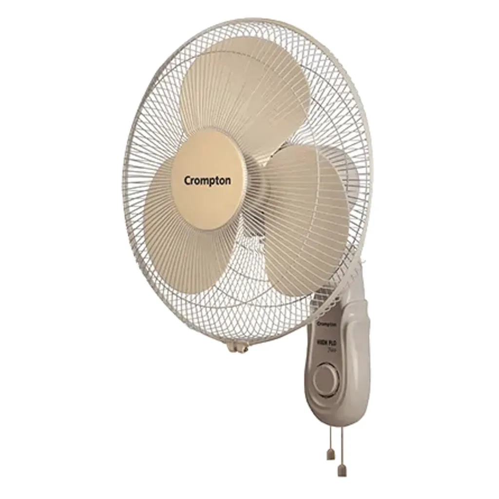 Crompton High Flo Neo Wall Mounted Fan 400mm White