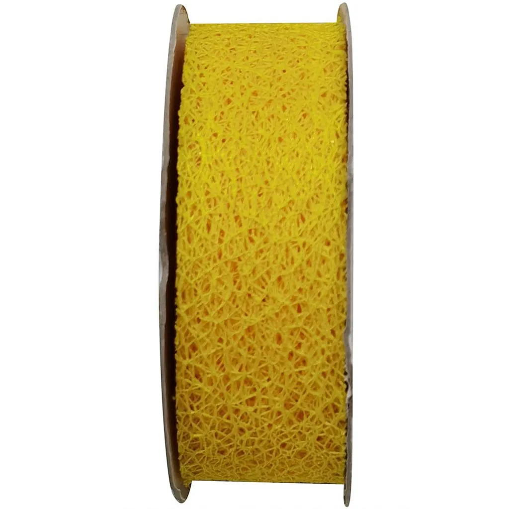 Cut Edge Mesh Net 1.5in x 20yd Yellow