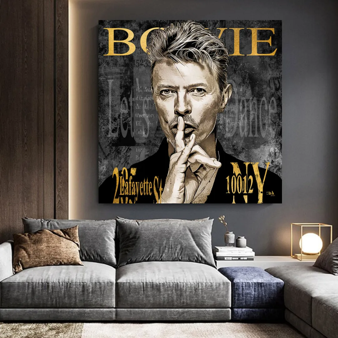 David Bowie Canvas Wall Art – Exquisite Collection for Fans