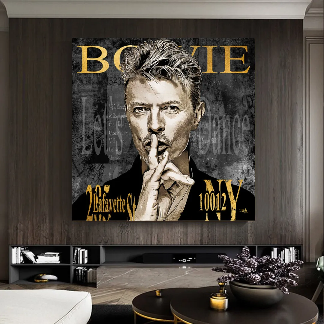 David Bowie Canvas Wall Art – Exquisite Collection for Fans