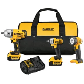 DeWalt DCK398M2 20V MAX Li-ion 3-Tool Combo Kit