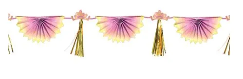 Disney Princess Once Upon A Time Tassel Garland | 1ct