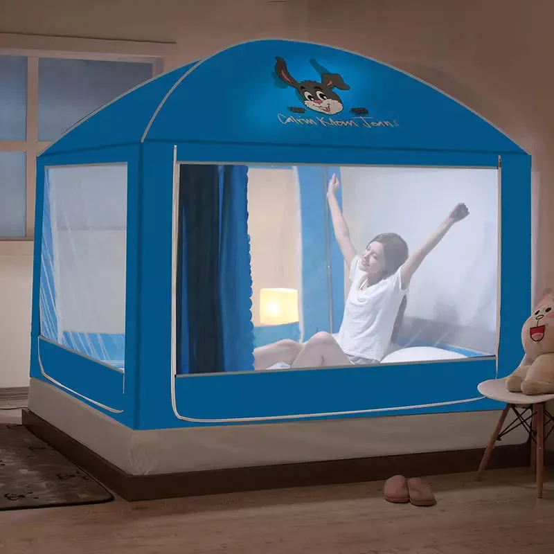 Dust-Proof Anti-Fall Long Sleep Mosquito Bed Tent