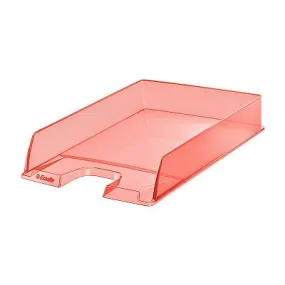 Esselte Letter Tray Colour'Ice - Apricot (Ice Red)