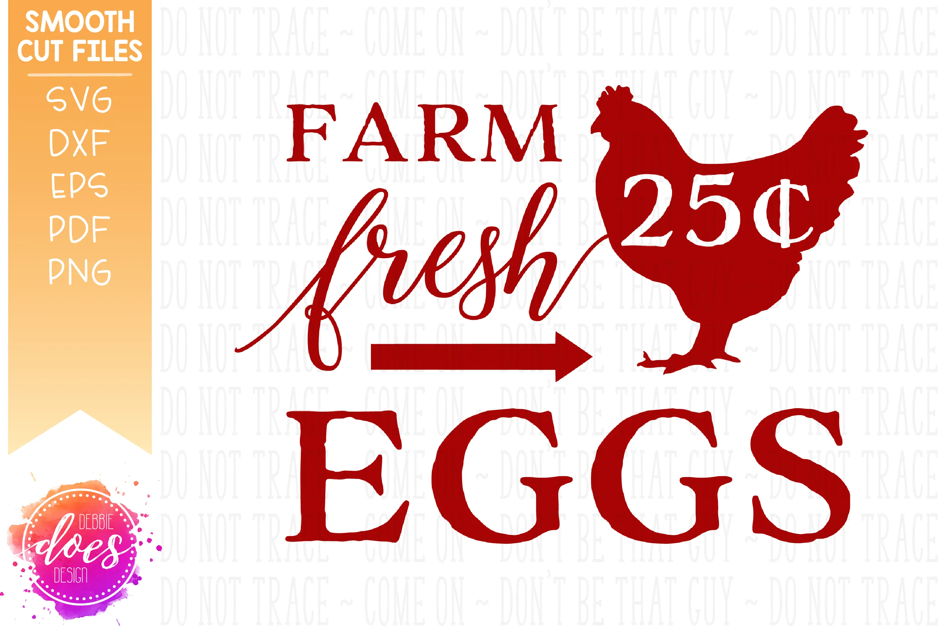 Farm Fresh Eggs - SVG File