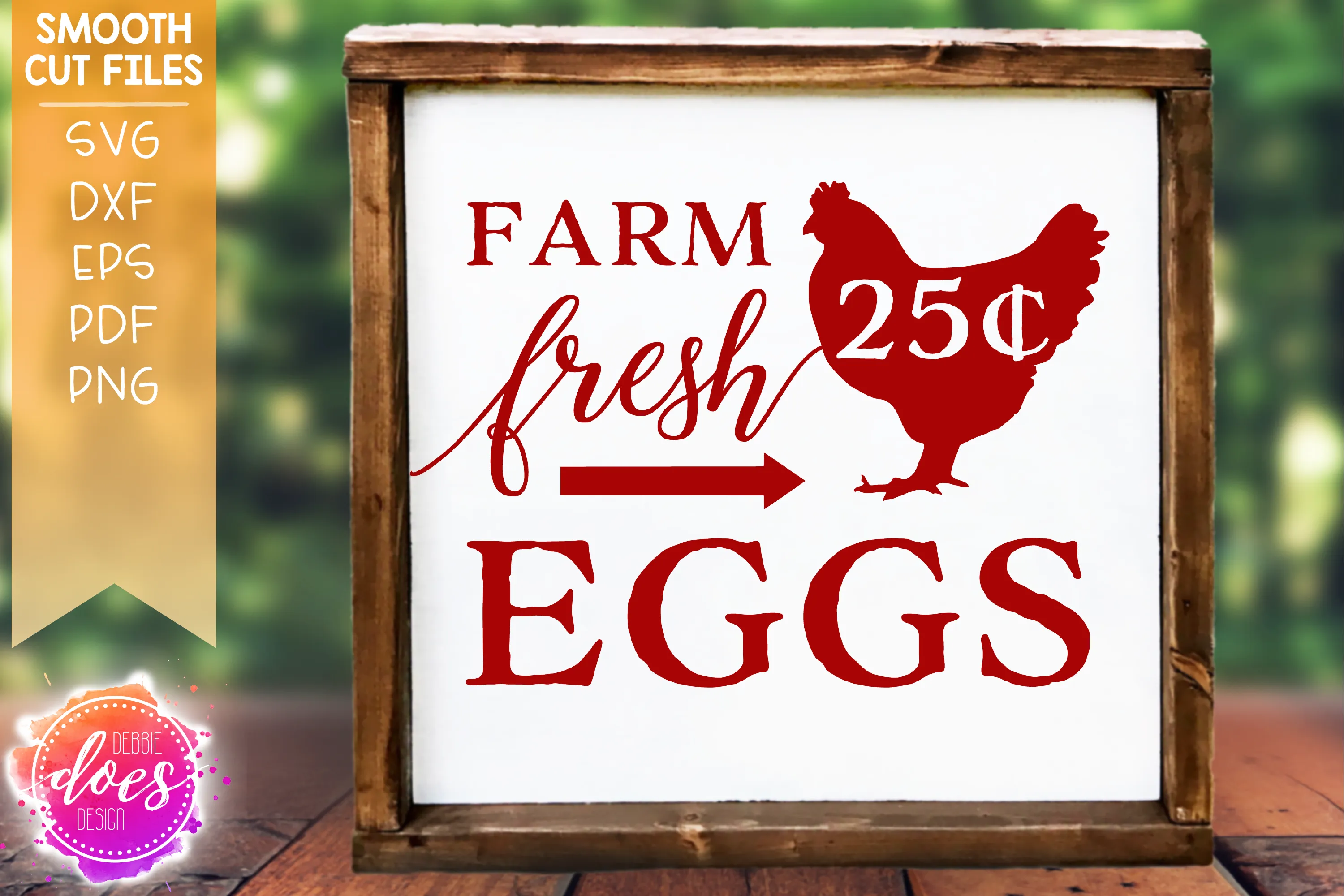 Farm Fresh Eggs - SVG File