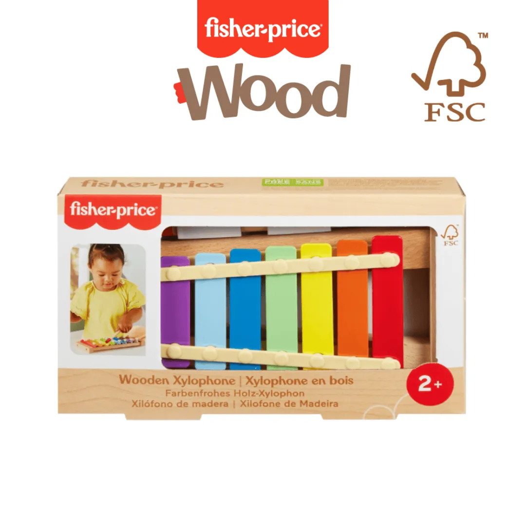 Fisher-Price Wooden Xylophone Set (2yrs )