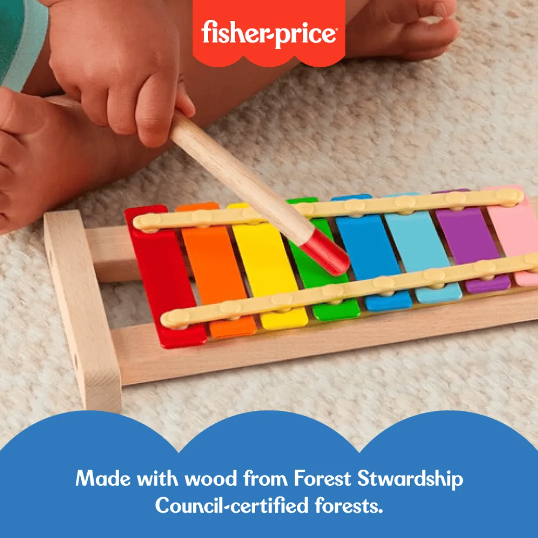 Fisher-Price Wooden Xylophone Set (2yrs )