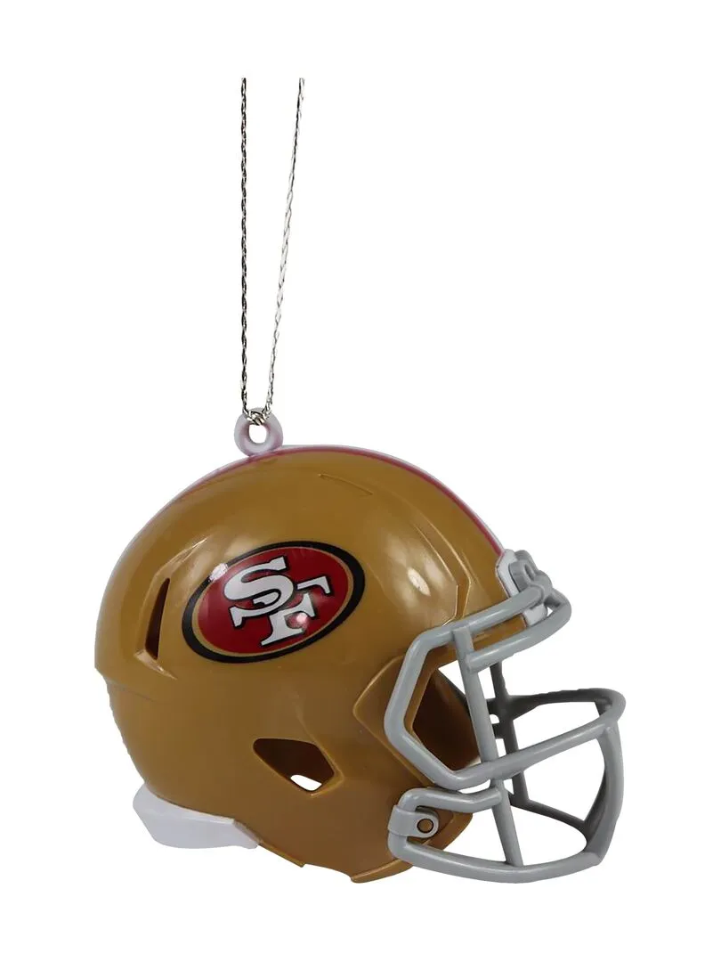 FOCO NFL San Francisco 49ers ABS Helmet Ornament