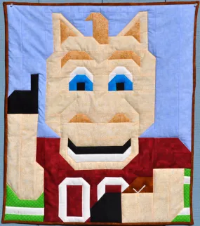 Football Horse Quilt CQ-F004e - Downloadable Pattern