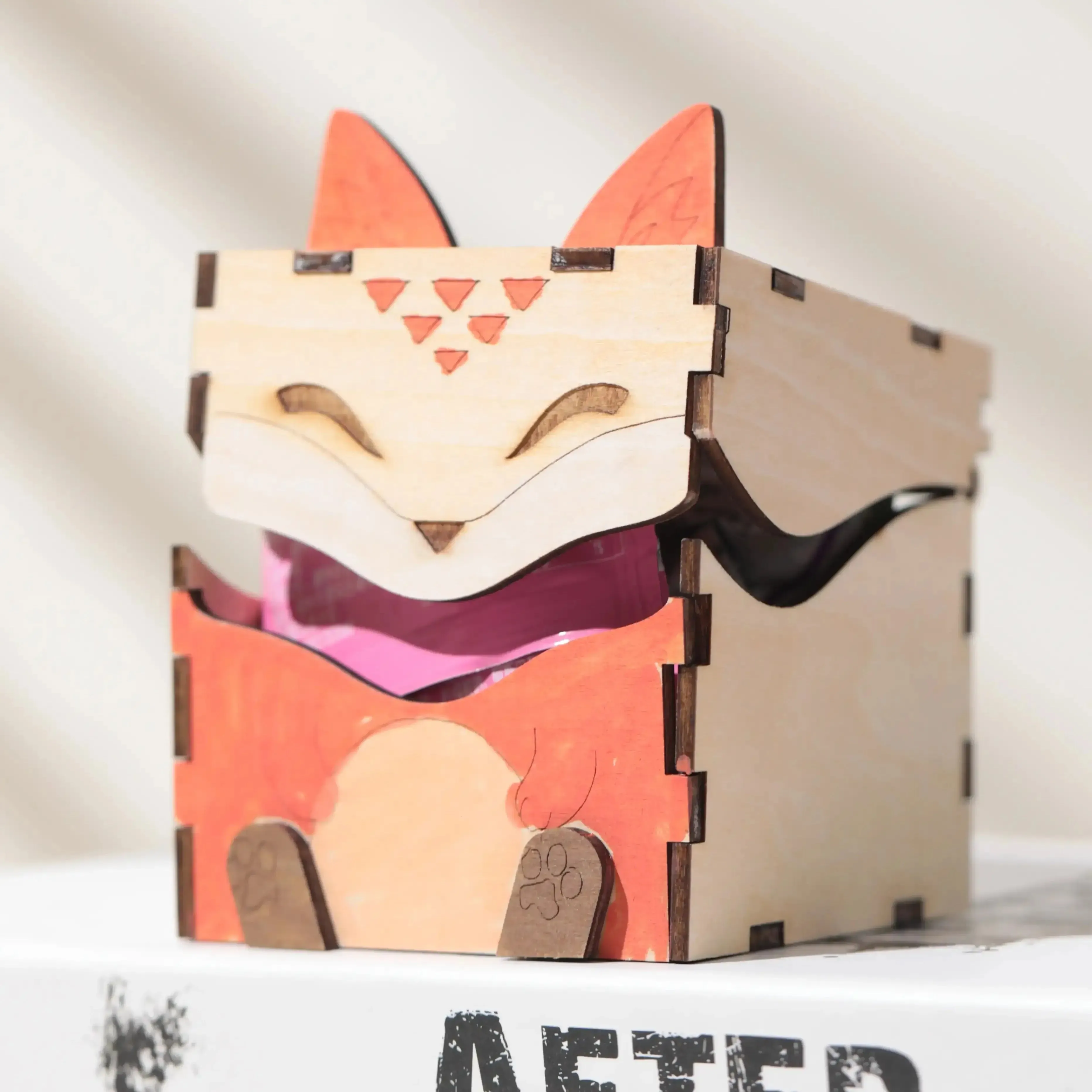 Fox Box | DXF | Art,Gift