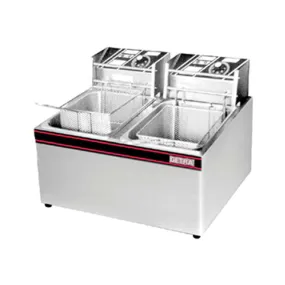 Getra Commercial Deep Fryer Double Basket 17L