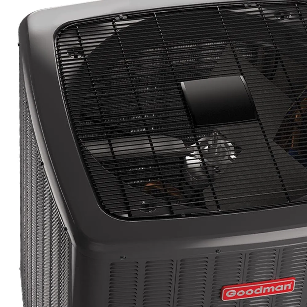 Goodman GSXC160241 2 Ton 16 SEER 2 Stage Variable Speed Central Air Conditioner Split System - Vertical - HA16403