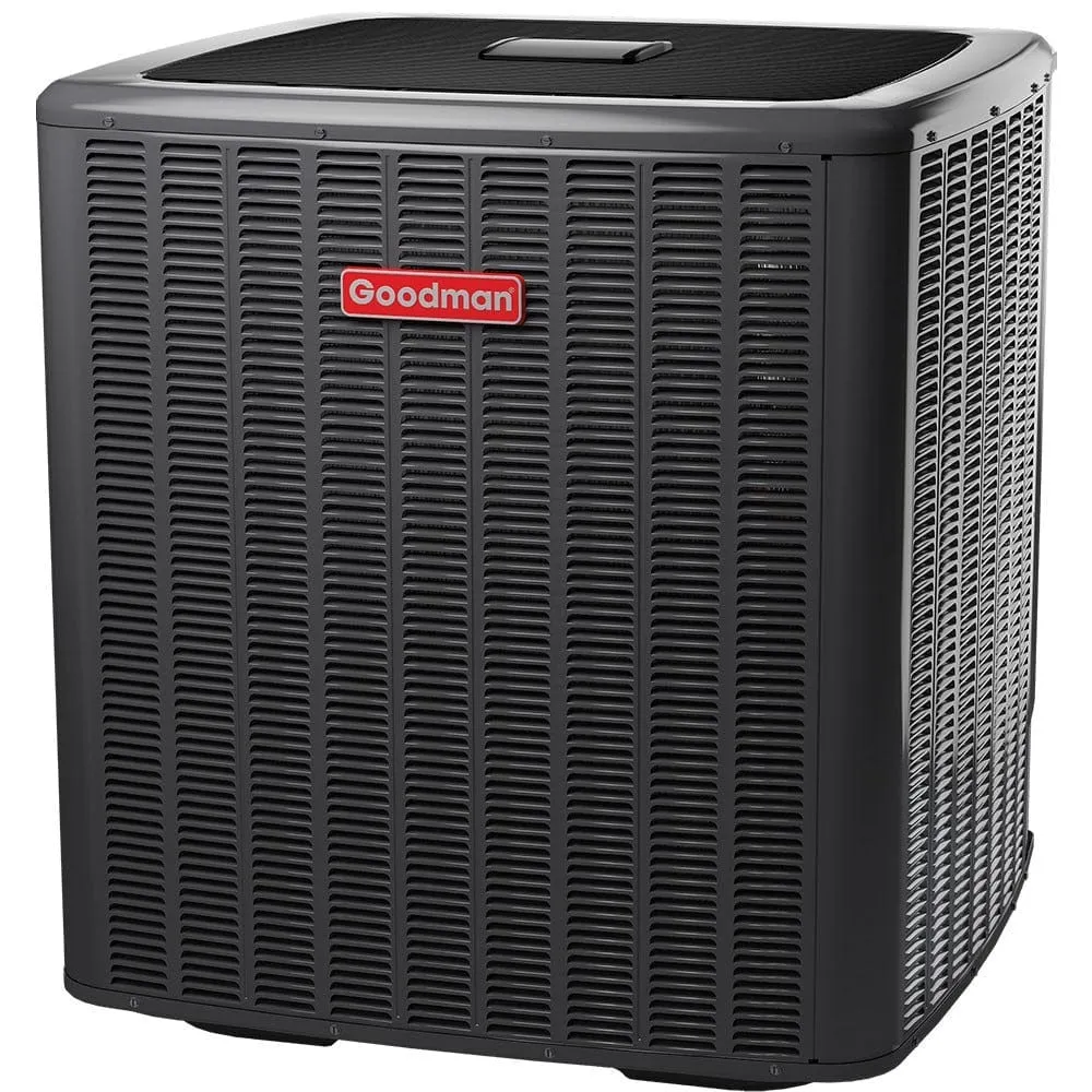 Goodman GSXC160241 2 Ton 16 SEER 2 Stage Variable Speed Central Air Conditioner Split System - Vertical - HA16403