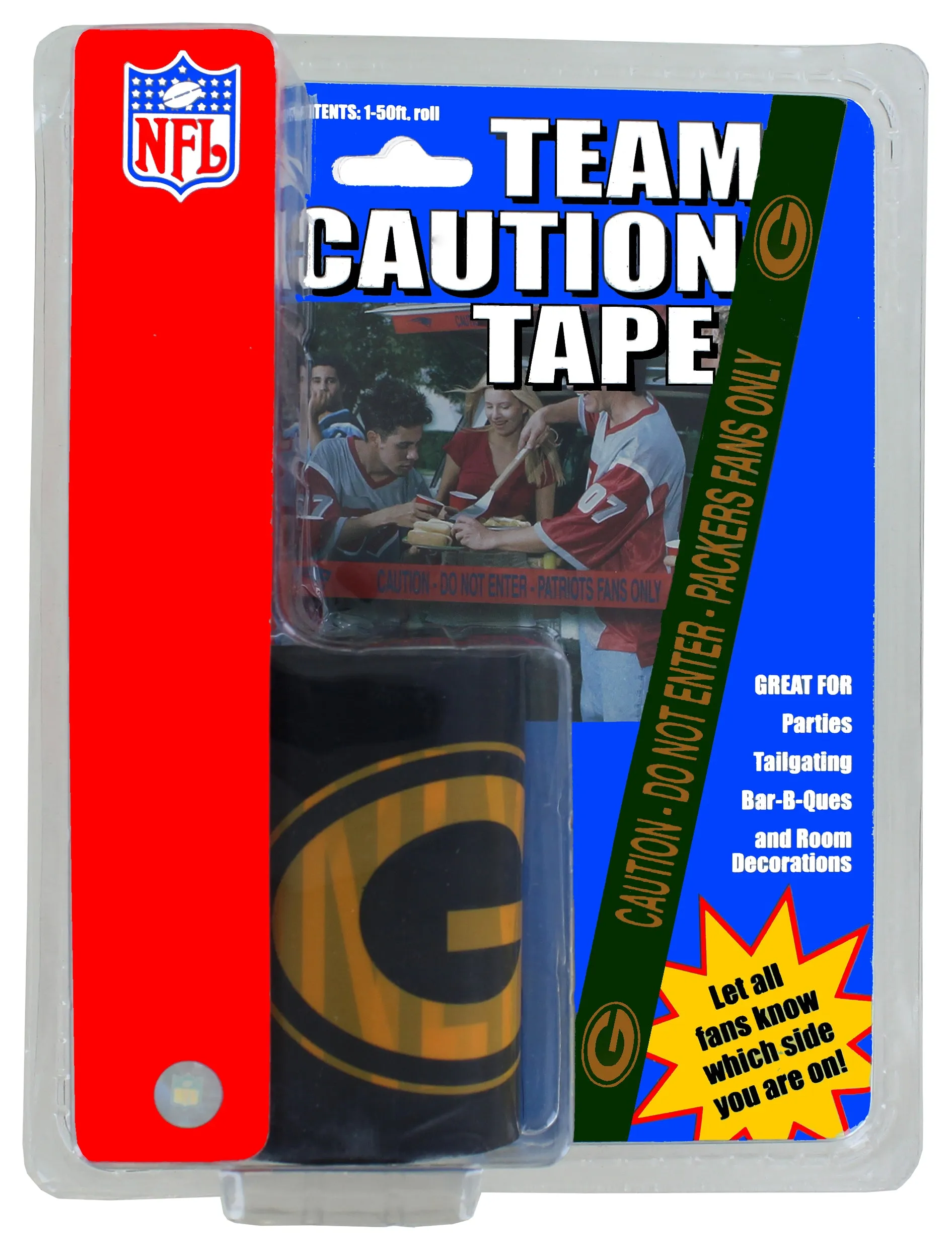 Green Bay Packers Fans Only Tailgating Caution Tape