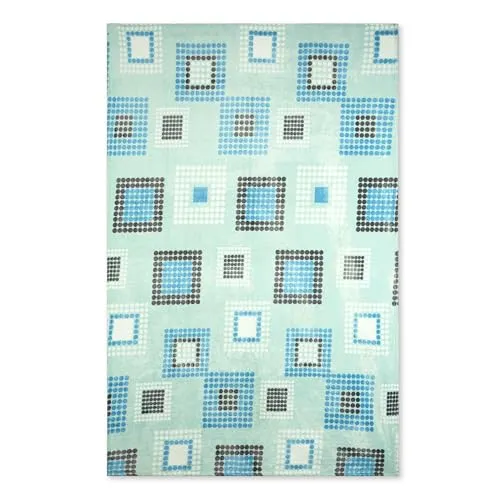 Haus & Kinder Printed Reversible Flannel Extra Warm Blanket for AC Room-Single Blanket for Kids Adults, Microfiber Blanket Single Bed, 1Pc Single Blanket for All Season, 150X230Cm, Blue, 450GSM,Tartan