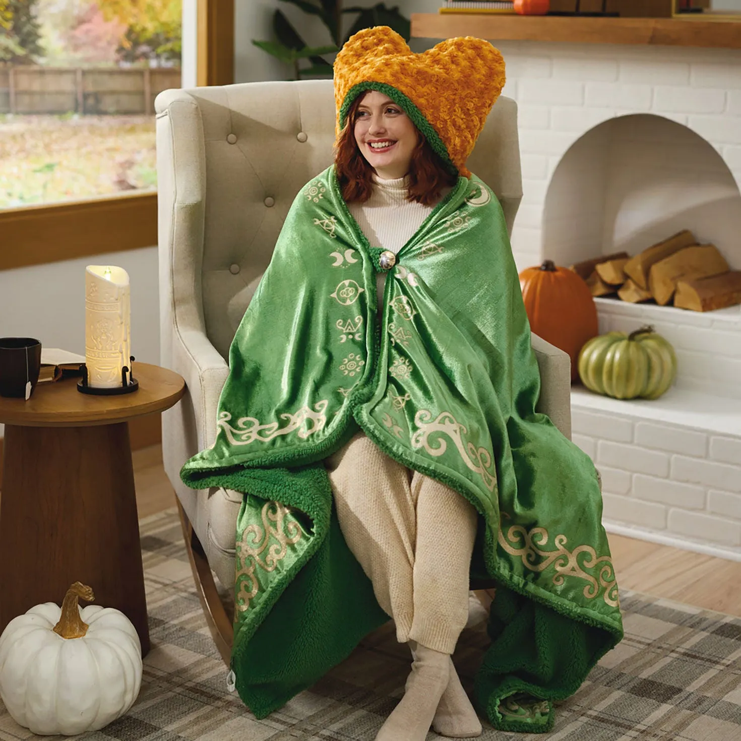 Hocus Pocus Hooded Blanket