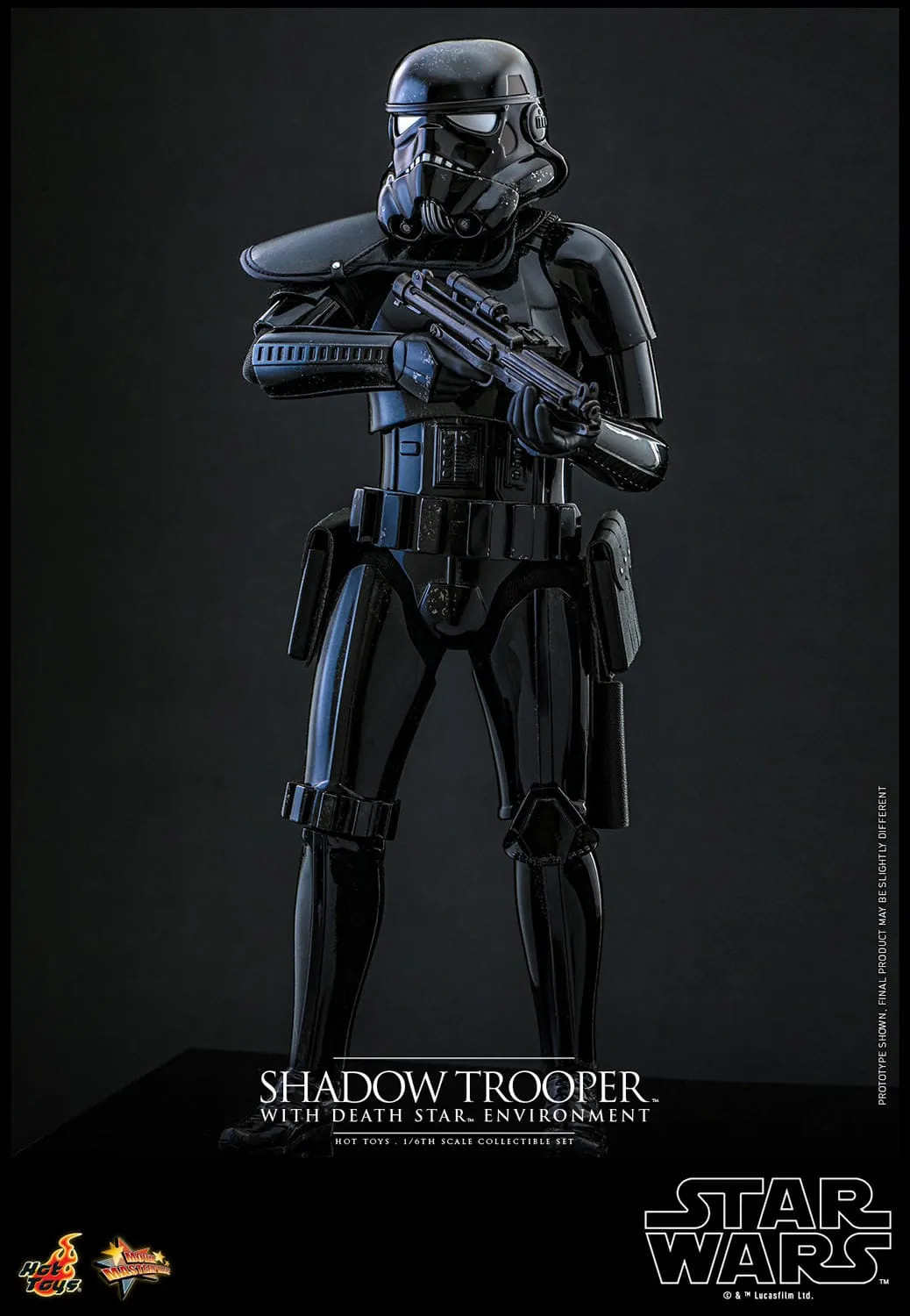 Hot Toys Star Wars Movie Masterpiece Shadow Trooper with Death Star Environment 1/6 Action Figure