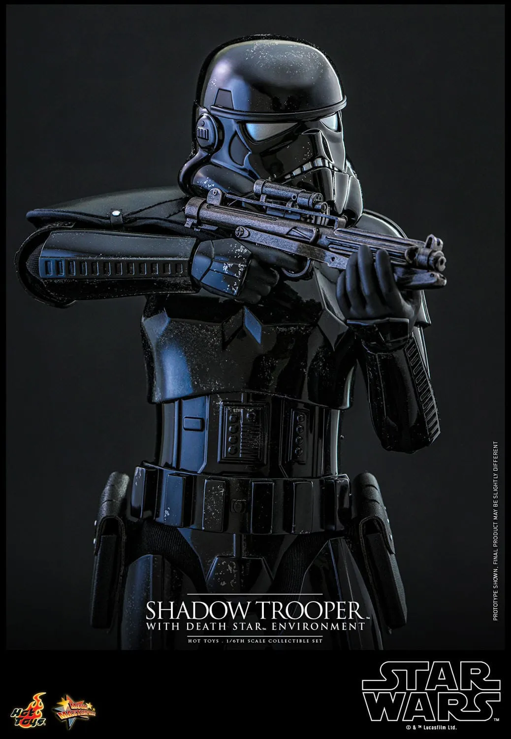 Hot Toys Star Wars Movie Masterpiece Shadow Trooper with Death Star Environment 1/6 Action Figure